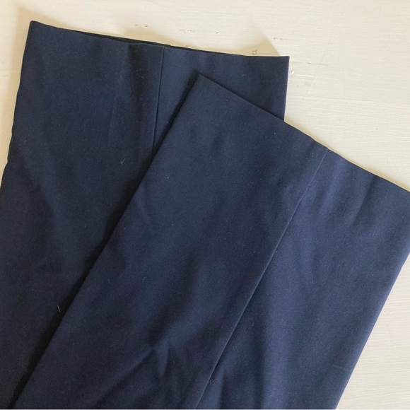 Ann Taylor The Straight Pant in Seasonless Stretch Deep Navy Sky NWT Size 10 - Picture 6 of 8